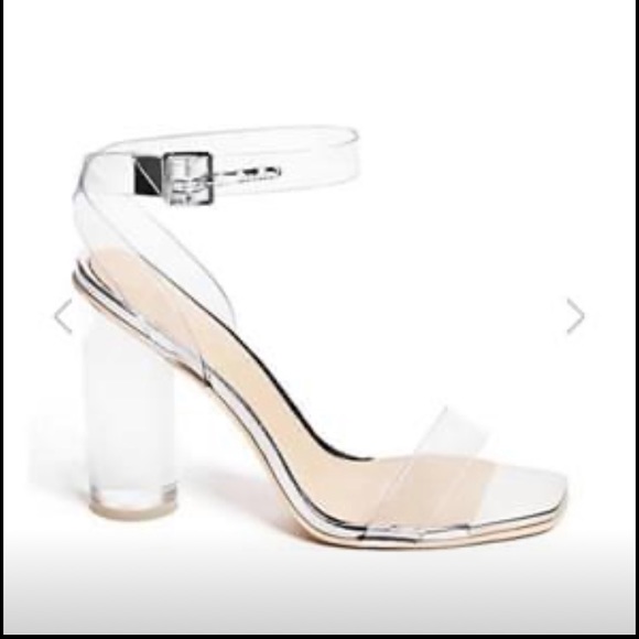 Marciano Clear High Heel Sandal - Picture 2 of 6